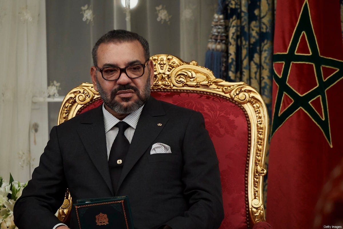 King Mohammed VI of Morocco attends the signing of bilateral agreements at the Agdal Royal Palace on February 13, 2019 in Rabat, Morocco [Carlos Alvarez/Getty Images]