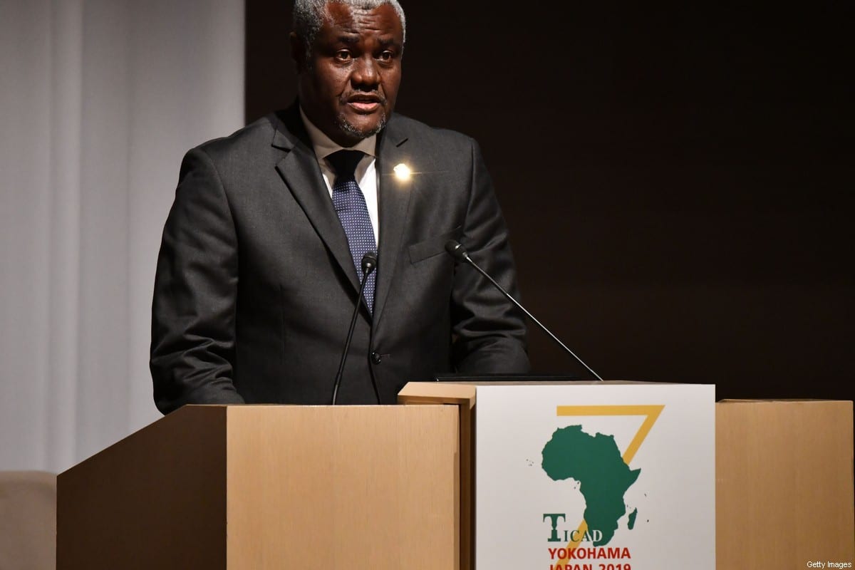African Union Committee Chairperson Moussa Faki Mahamat on August 28, 2019 [TOSHIFUMI KITAMURA/AFP via Getty Images]
