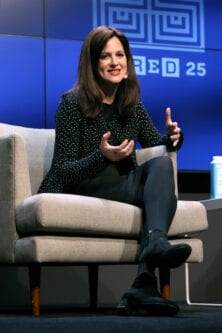 Anne Neuberger speaks onstage at the WIRED25 Summit 2019on November 08, 2019 in San Francisco, California [Phillip Faraone/Getty Images for WIRED]