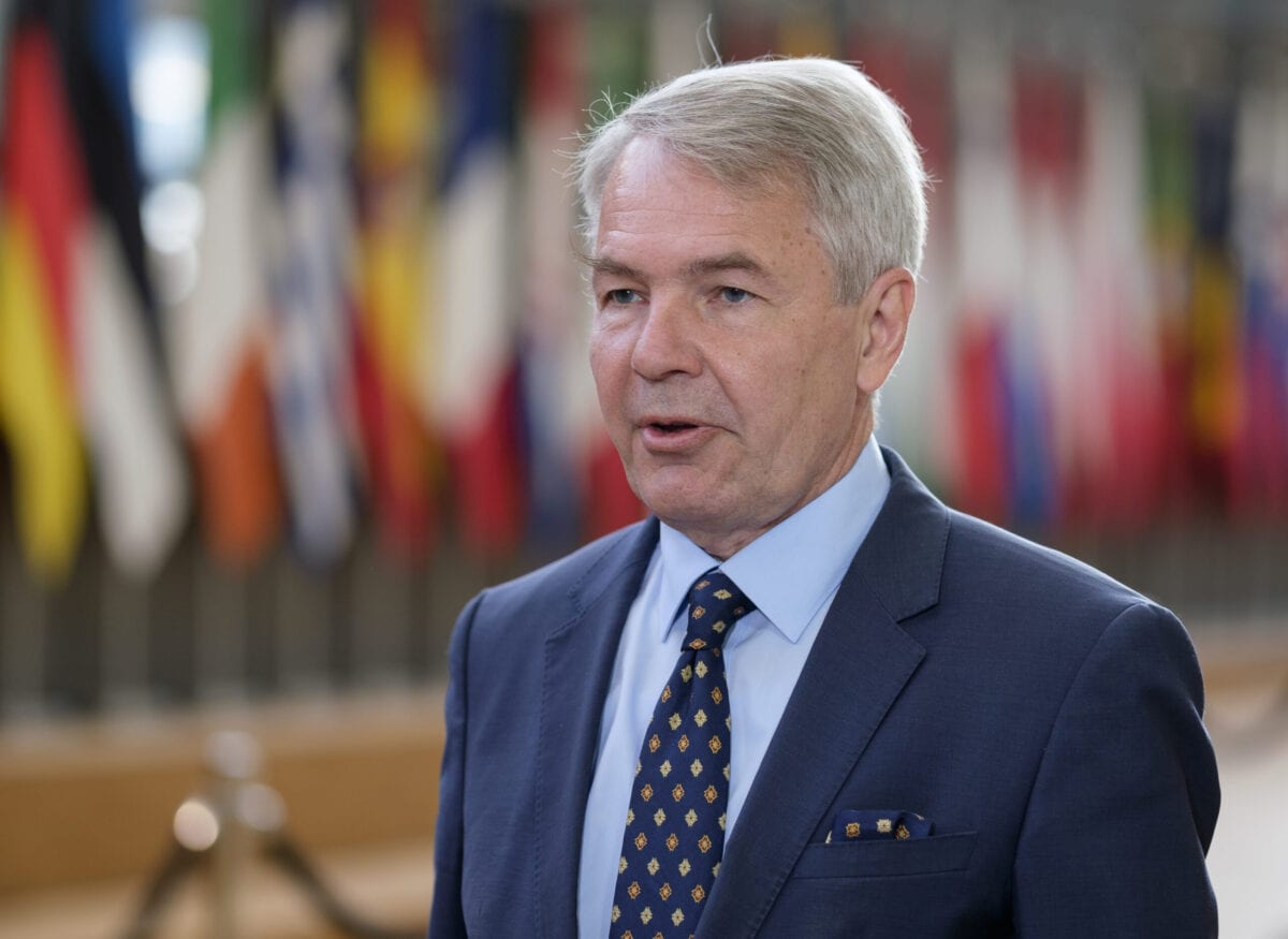 Finish Minister of Foreign Affairs Pekka Olavi Haavisto prior the EU Foreign Affairs Council on September 21, 2020 in Bruussels, Belgium [Thierry Monasse/Getty Images]