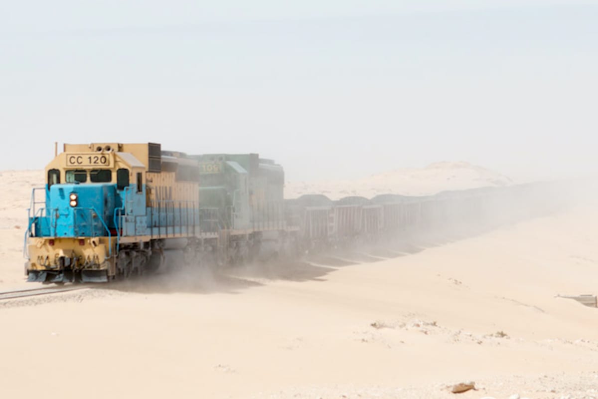 Discover the Iron Ore Train, Mauritania