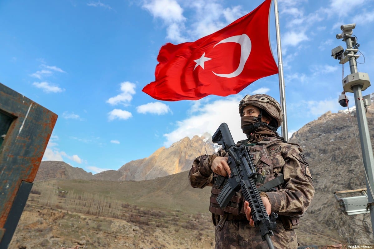 Turkish Police Special Operation team's in Hakkari, Turkey. [Ozkan Bilgin - Anadolu Agency]