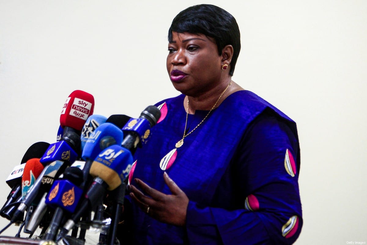 International Criminal Court (ICC) Prosecutor, Fatou Bensouda on 20 October 2020 [EBRAHIM HAMID/AFP/Getty Images]