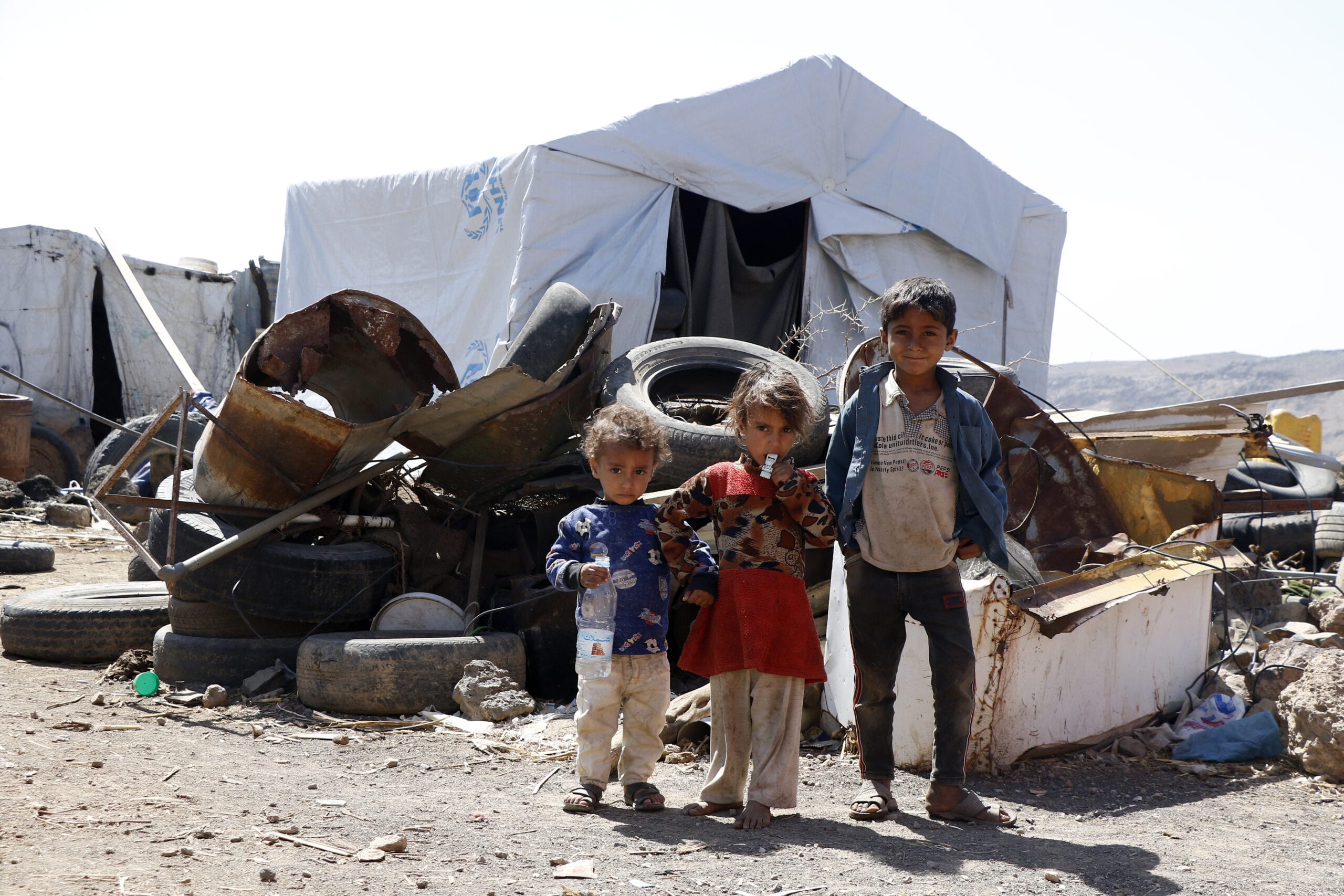 Yemen War Displaces Children Into Camp In Sanaa