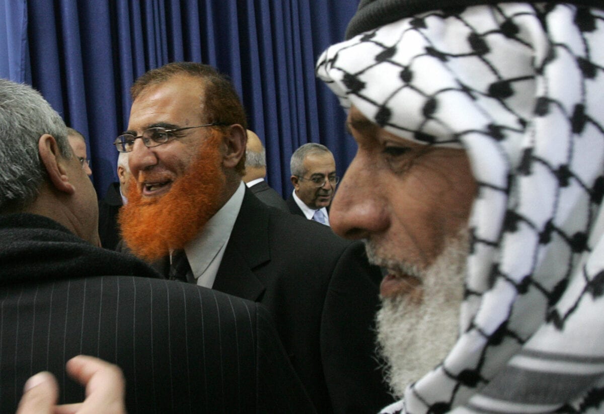 Hamas MP Mohammed Abu Tair in the West Bank city of Ramallah 18 February 2006 [PEDRO UGARTE/AFP via Getty Images]