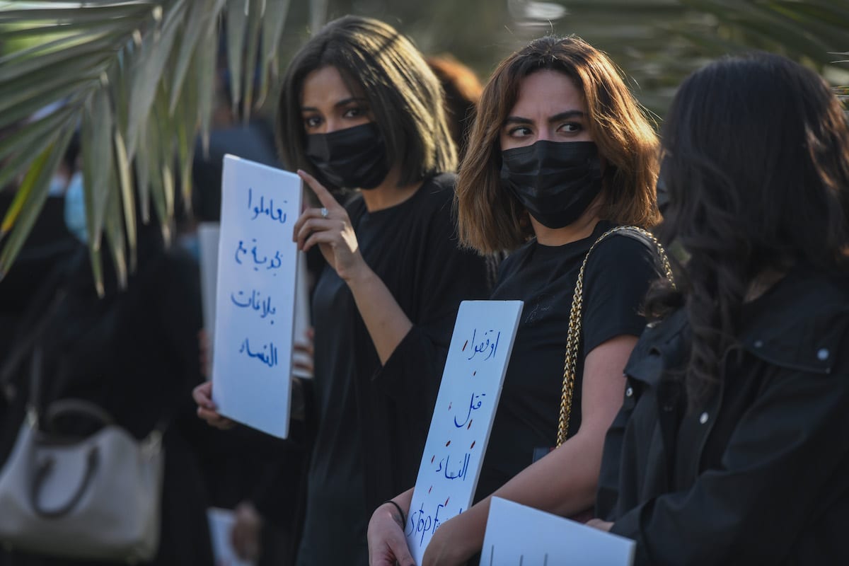 Kuwait protesters call for greater protection for women Middle East Monitor