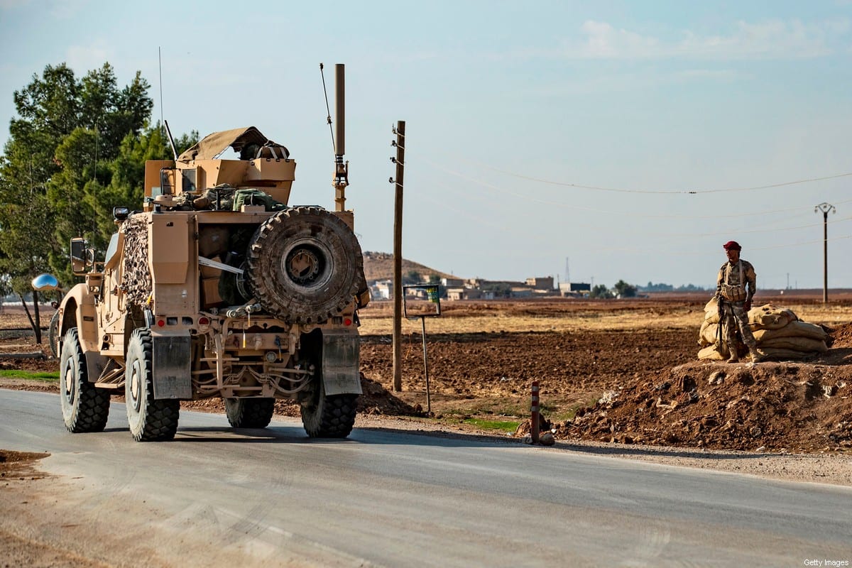 A member of the Syrian Democratic Forces (SDF) November 13, 2019 [DELIL SOULEIMAN/AFP/Getty Images]