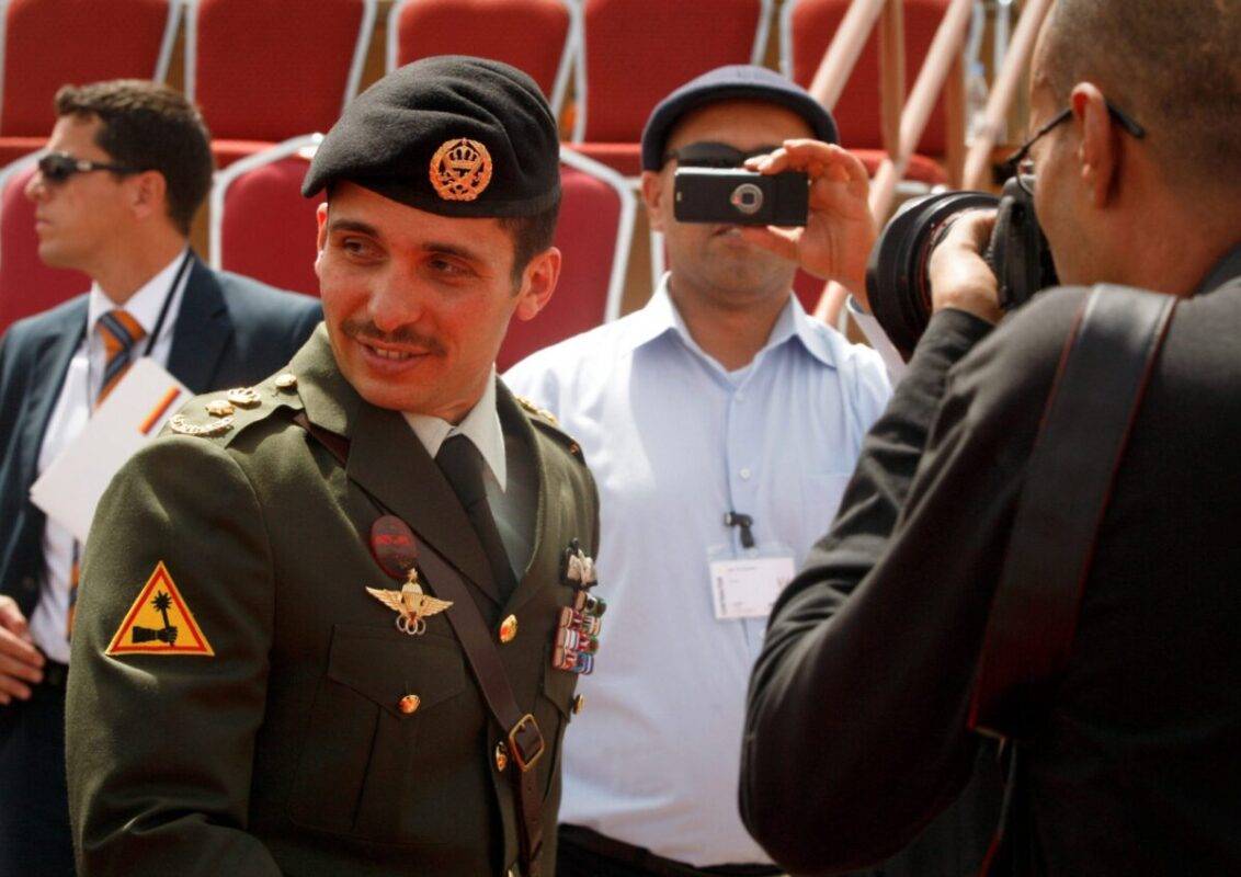 Jordanian Prince Hamzah Bin al-Hussein on 11 May 2010 in Amman, Jordan [Salah Malkawi/Getty Images]