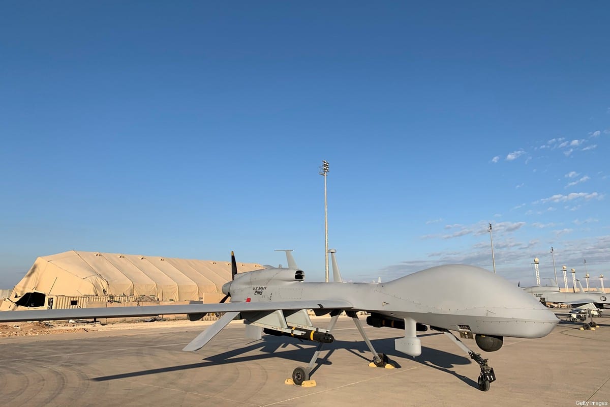 Army drones [AYMAN HENNA/AFP via Getty Images]