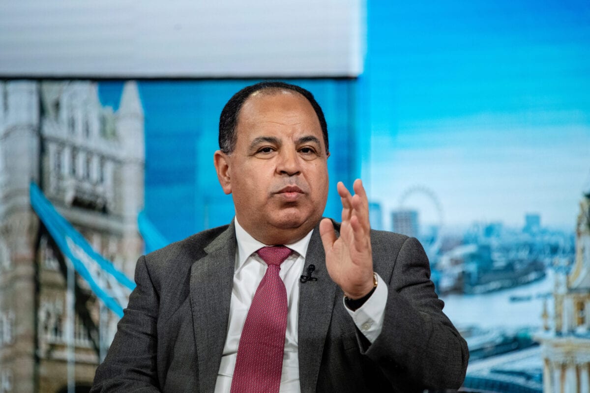 Mohamed Maait, Egypt's finance minister, speaks during a Bloomberg Television interview in London, UK, on Monday, June 24, 2019 [Chris J. Ratcliffe/Bloomberg via Getty Images]