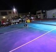 First Teqball and Pickleball Academy in Gaza, Palestine on July 2021 [Mohammed Asad/Middle East Monitor]