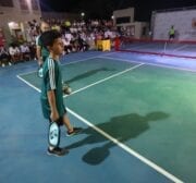 First Teqball and Pickleball Academy in Gaza, Palestine on July 2021 [Mohammed Asad/Middle East Monitor]