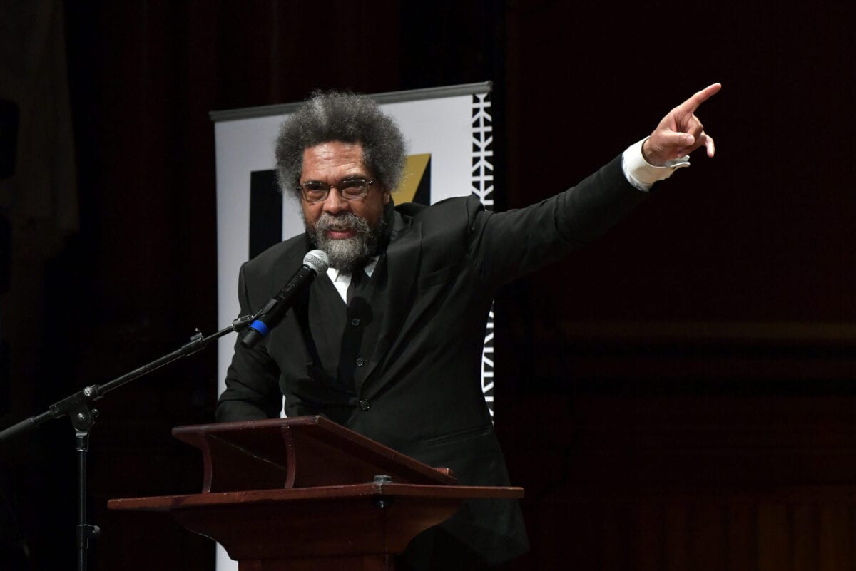 Cornel West speaks at the 2019 Hutchins Center Honors W.E.B. Du Bois Medal Ceremony at Harvard University on October 22, 2019 in Cambridge, Massachusetts [Paul Marotta/Getty Images]