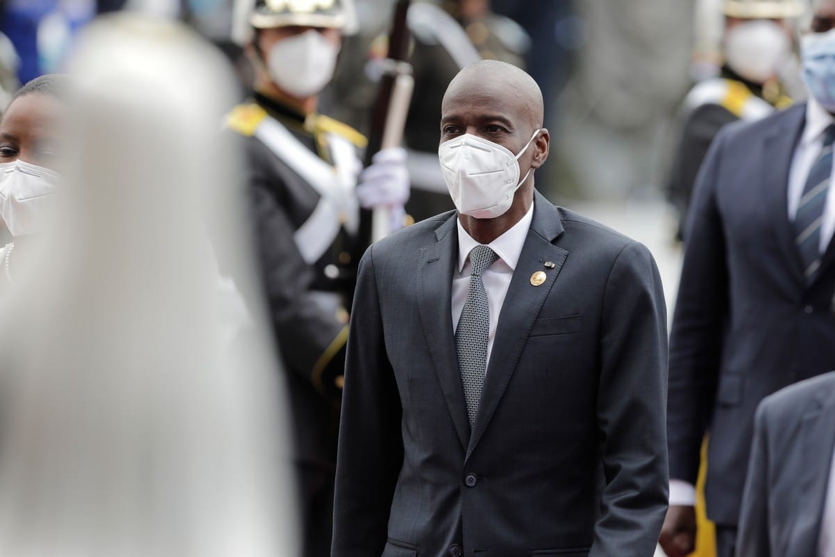Former President of Haiti Jovenel Moïse n Quito, Ecuador on 24 May 2021 [Franklin Jacome/Getty Images]