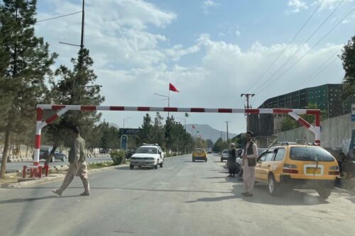 A daily life view of Kabul after Taliban takeover the control of Afghanistan on August 21, 2021. [Haroon Sabawoon - Anadolu Agency]