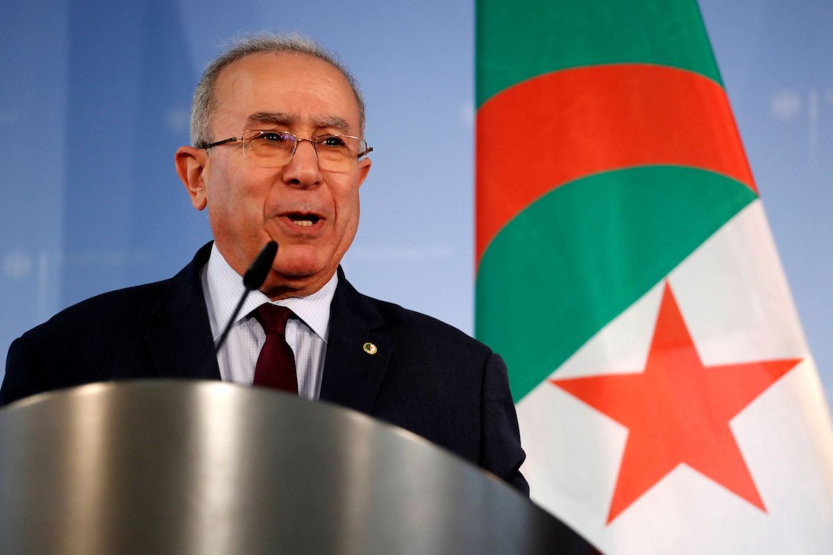 Algerian Foreign Minister Ramtane Lamamra on 20 March 2019 in Berlin. [ODD ANDERSEN/AFP via Getty Images]