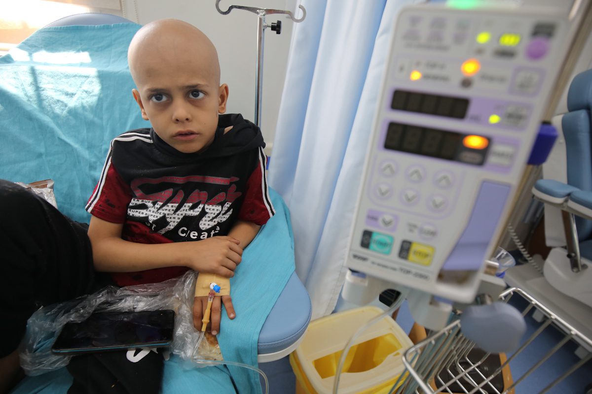 Israel siege doubles suffering of Gaza children with cancer