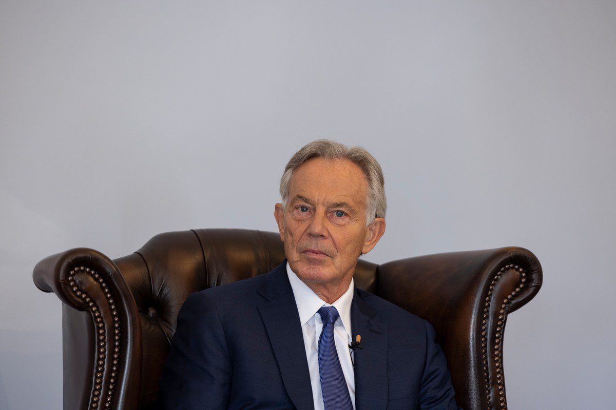 Former British Prime Minister Tony Blair in London, UK on 6 September 2021 [Dan Kitwood/Getty Images]