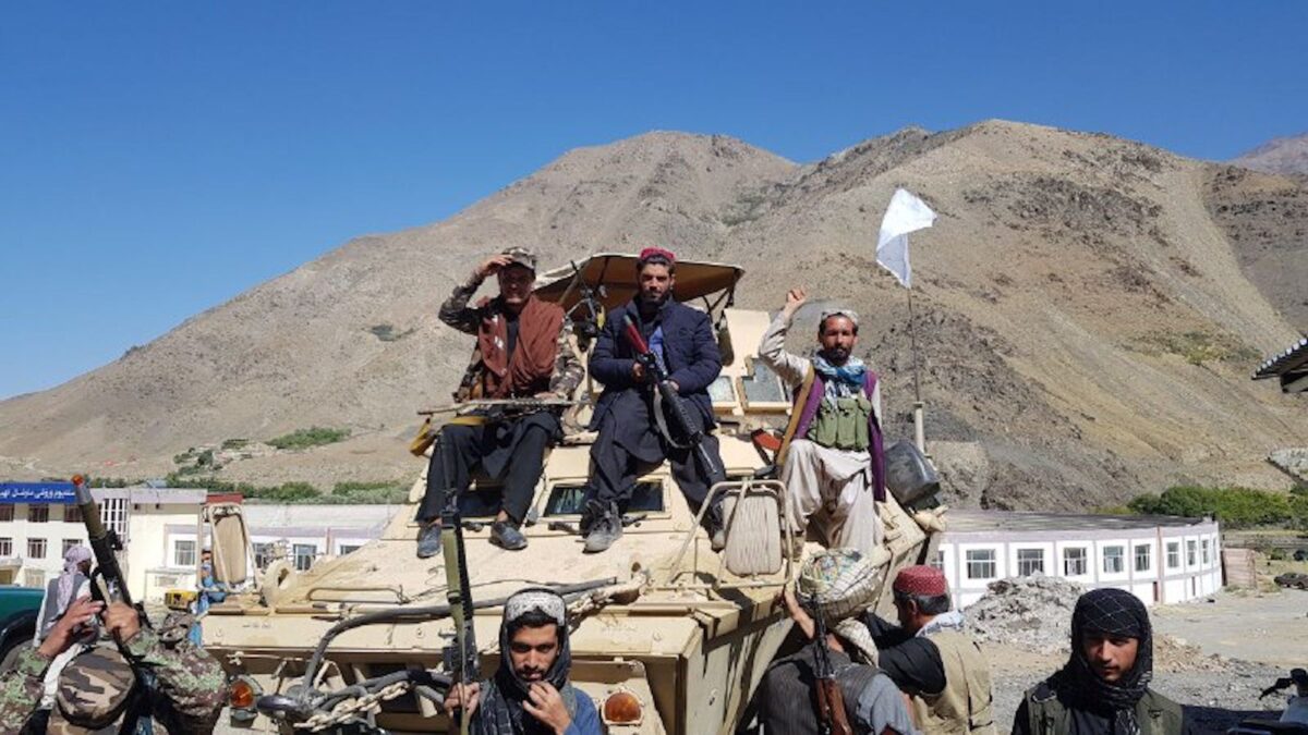 Taliban forces in Afghanistan on 6 September 2021 [Sayed Khodaiberdi Sadat/Anadolu Agency]