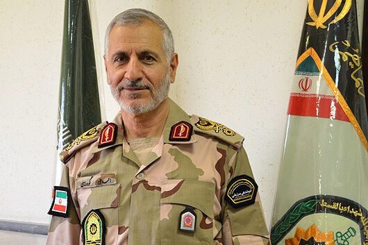 Border Guard Commander in the Iranian Law Enforcement Force Brigadier-General Ahmed Ali Goudarzi [irna.ir]