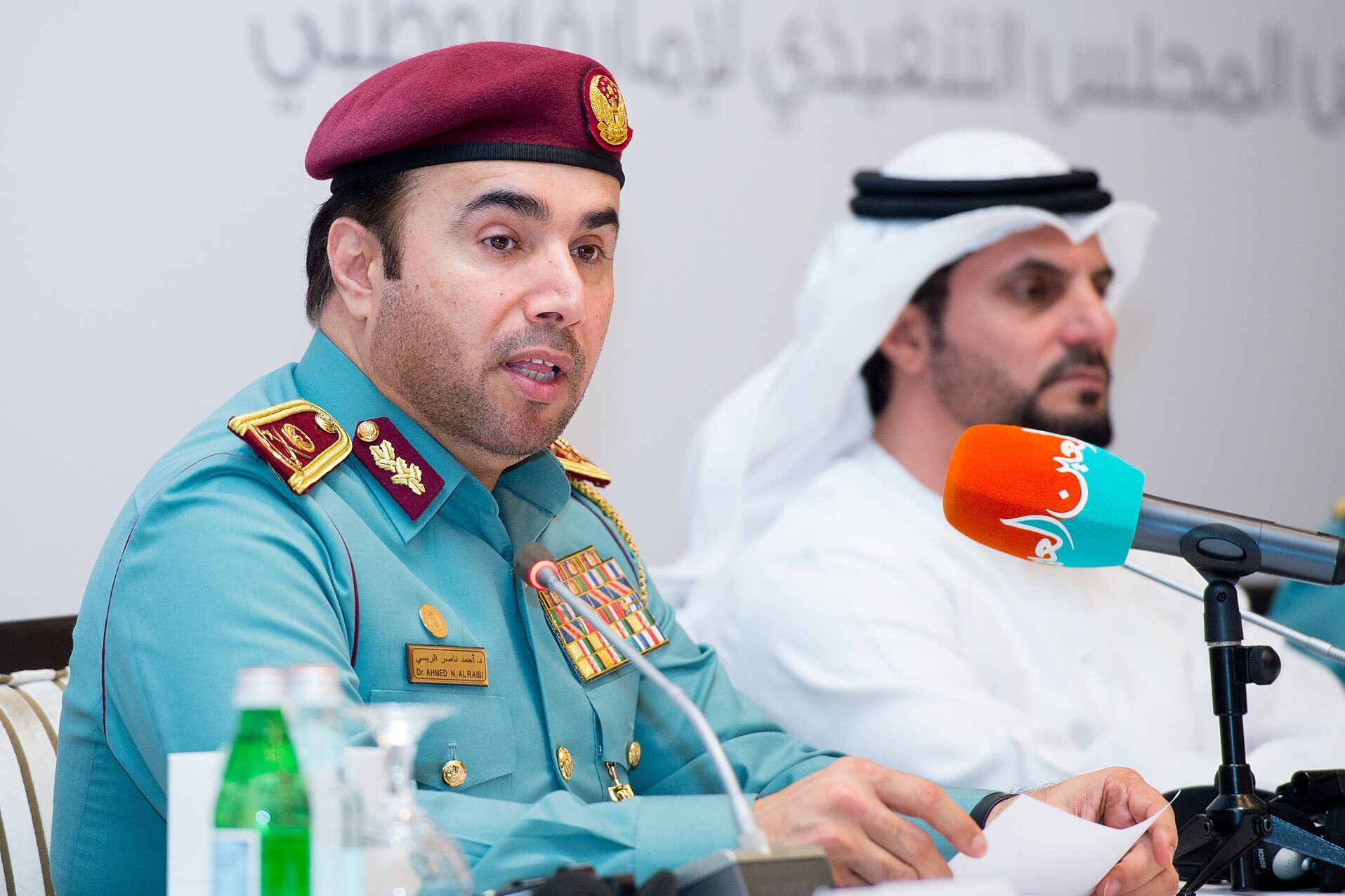 UAE's police chief Major General Ahmed Naser Al-Raisi (L) [Wikipedia]