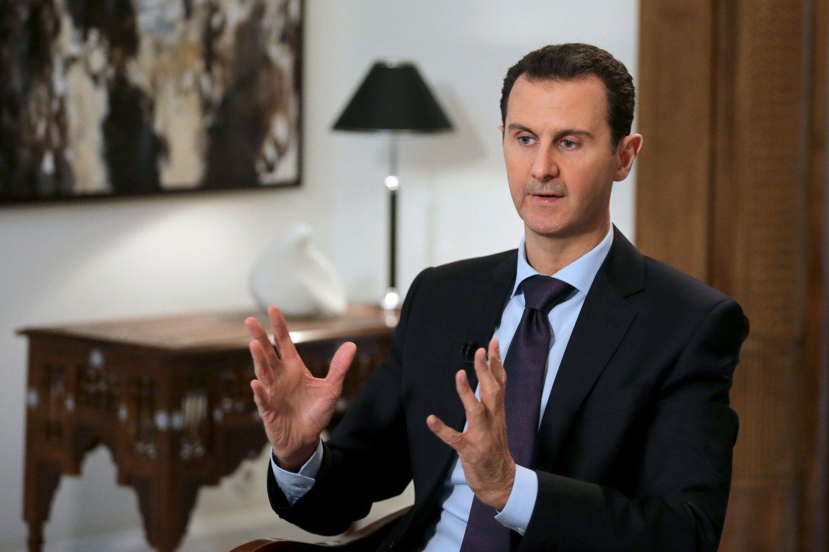 Syrian President Bashar Al-Assad in Damascus [JOSEPH EID/AFP/Getty Images]