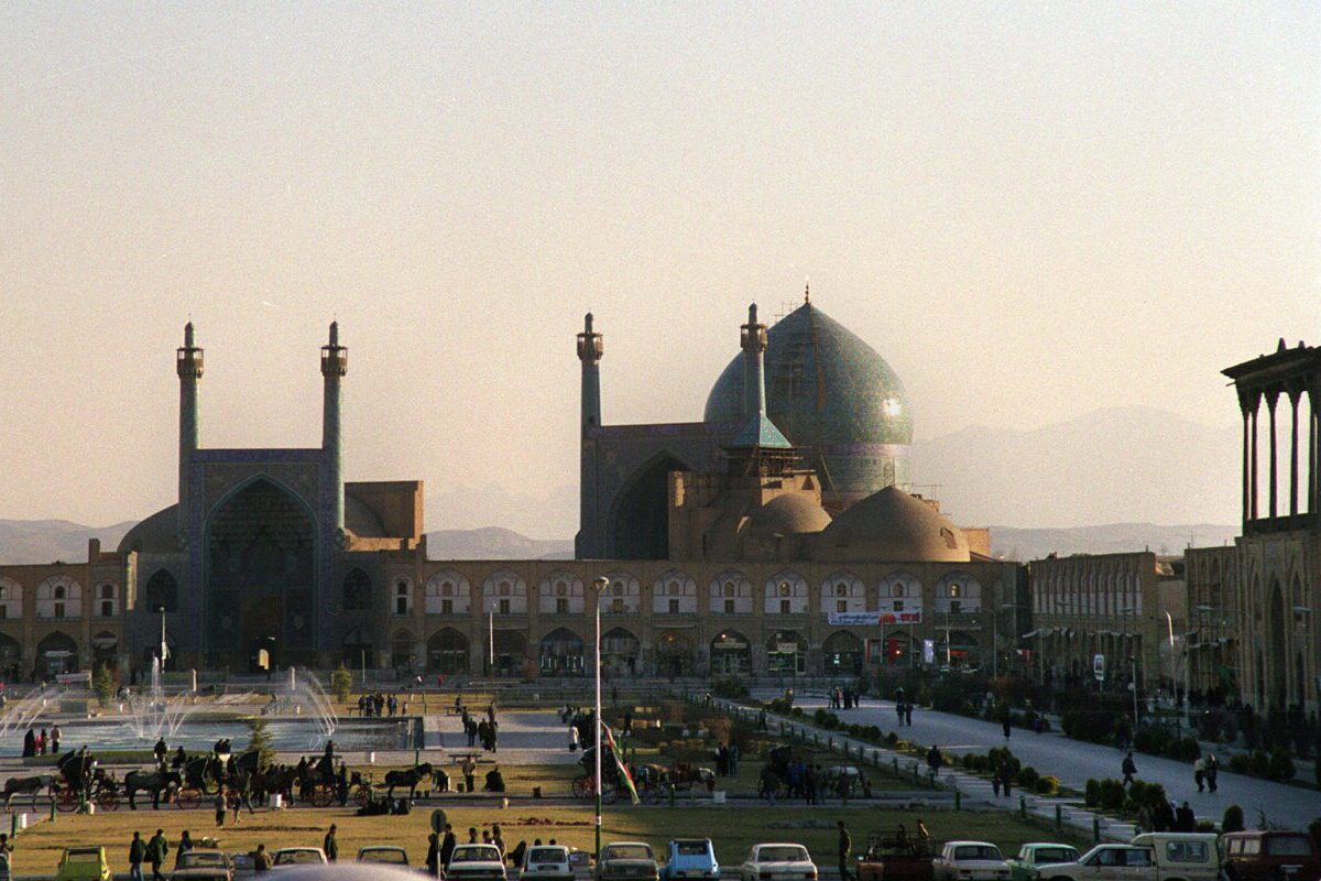 Picture dated February 2000 shows Imam Square and the Imam mosque in Isfahan, 250km south of Tehran [VERONIQUE RUGGIRELLO/AFP via Getty Images]