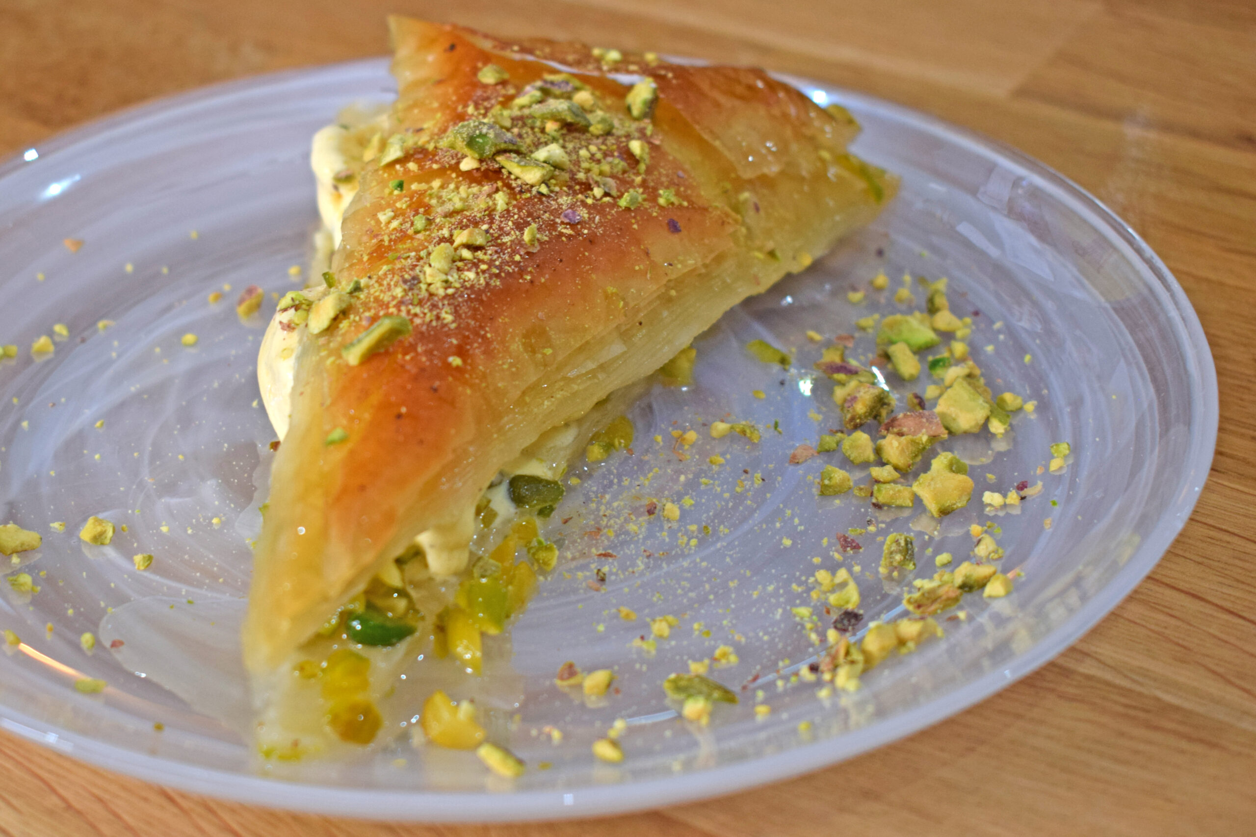 Turkish pistachio baklava