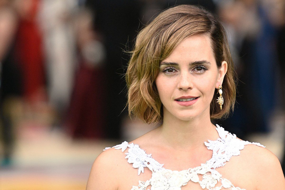 British actress Emma Watson in London on 17 October 2021 [JUSTIN TALLIS/AFP/Getty Images]