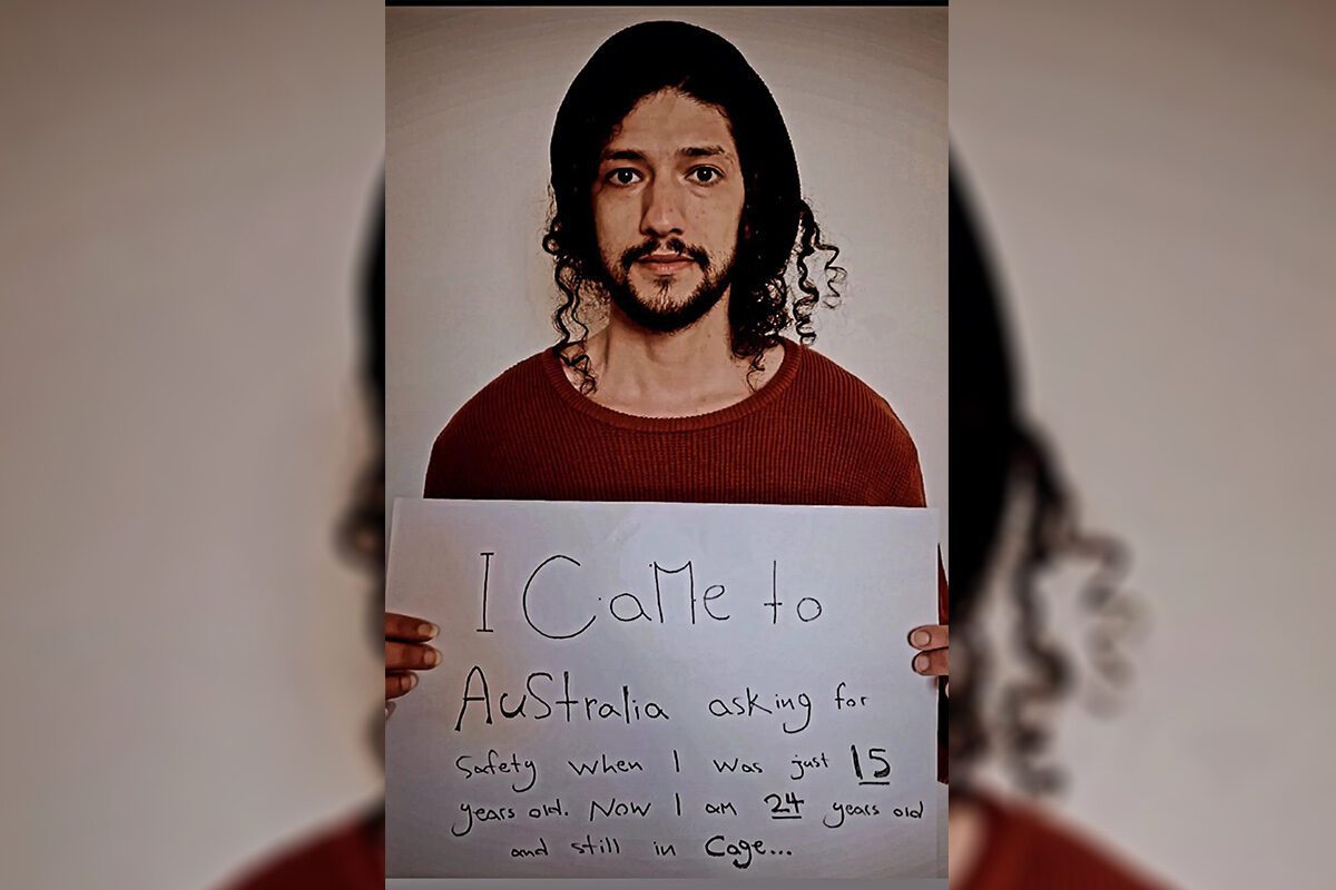 Nine years in Australia's immigration detention regime, Mehdi Ali is battling suicidal thoughts