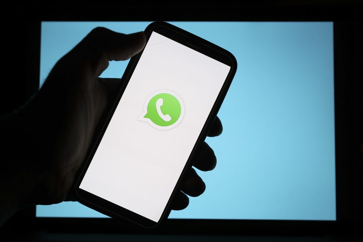ANKARA, TURKIYE - FEBRUARY 1: In this photo illustration the logo of “Whatsapp” is displayed on a mobile phone screen in Ankara, Turkiye on February 01, 2022. ( Celal Güneş - Anadolu Agency )