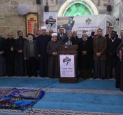 Gaza holds picture exhibit to mark Aqsa Week , on 24 February 2022 [Mohammed Asad/Middle East Monitor]