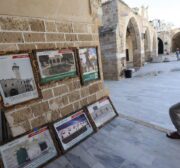Gaza holds picture exhibit to mark Aqsa Week , on 24 February 2022 [Mohammed Asad/Middle East Monitor]