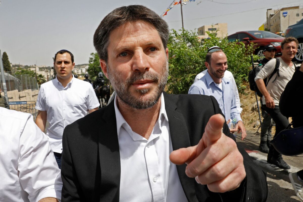Head of Israel's Jewish Zionism list Bezalel Smotrich [GIL COHEN-MAGEN/AFP via Getty Images]
