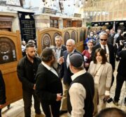 Former US Vice President Mike Pence and his wife visits the occupied Ibrahimi Mosque in Hebron accompanied by right-wing Israeli Member of the Knesset Itamar Ben-Gvir on 9 March 2022 [@Mike_Pence/Twitter]
