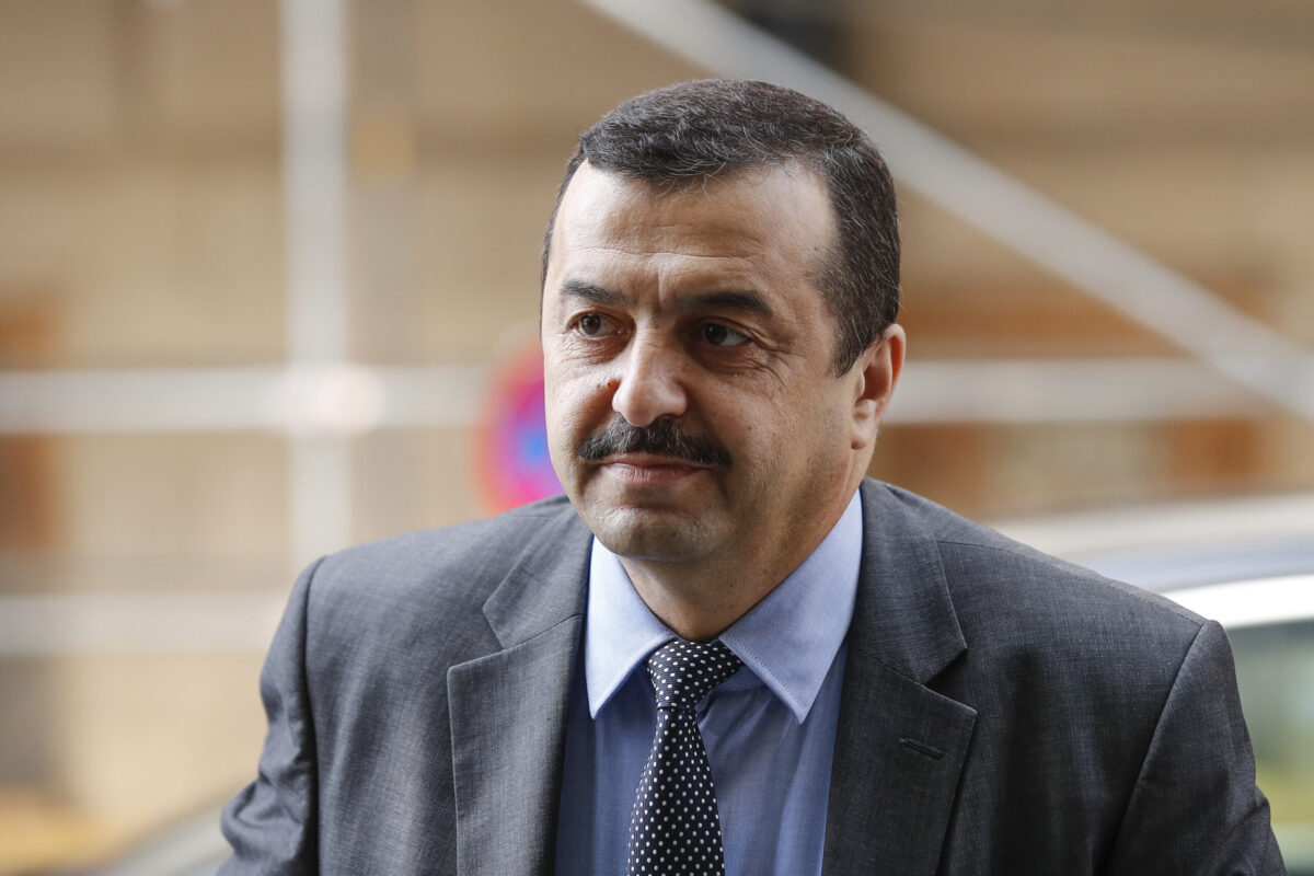 Mohamed Arkab, Algeria's energy minister, arrives for the 15th Joint Ministerial Monitoring Committee (JMMC) meeting in Vienna, Austria, on Monday, July 1, 2019. The OPEC+ alliance is poised to extend production cuts into 2020 as the world's leading oil exporters fret about a weakening outlook for global demand growth and the relentless rise in output from America's shale fields. Photographer: Stefan Wermuth/Bloomberg via Getty Images