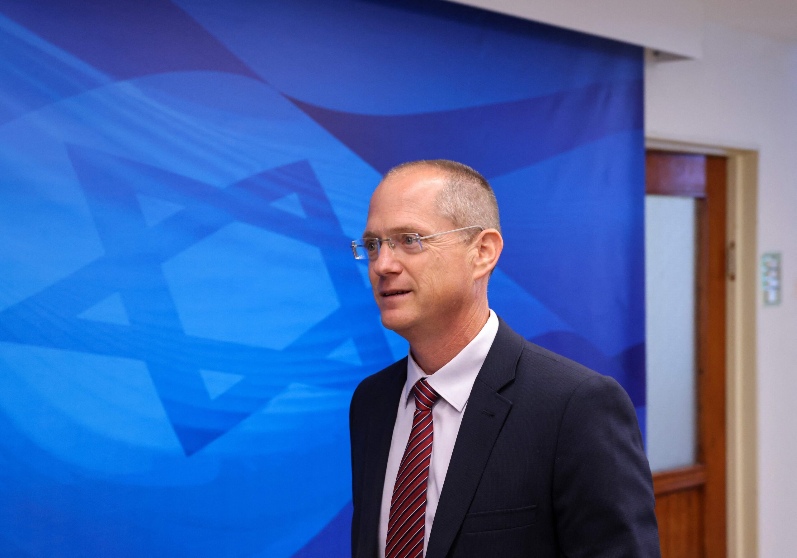 Israeli Minister of Agriculture Oded Forer in Jerusalem on 20 June 2021 [EMMANUEL DUNAND/POOL/AFP/Getty Images]