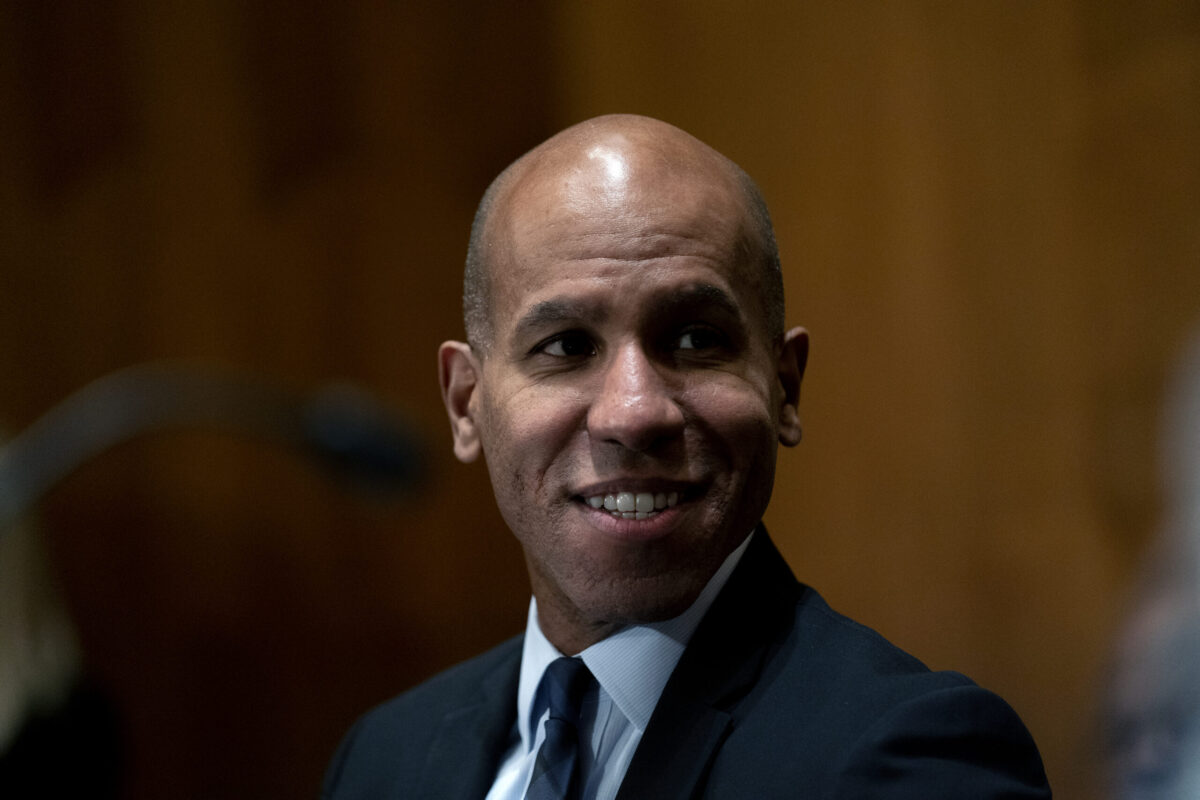 Brian Nelson, U.S. Treasury under secretary for terrorism in Washington, D.C., U.S., on Tuesday, June 22, 2021 [Photo by Stefani Reynolds/Bloomberg via Getty Images]