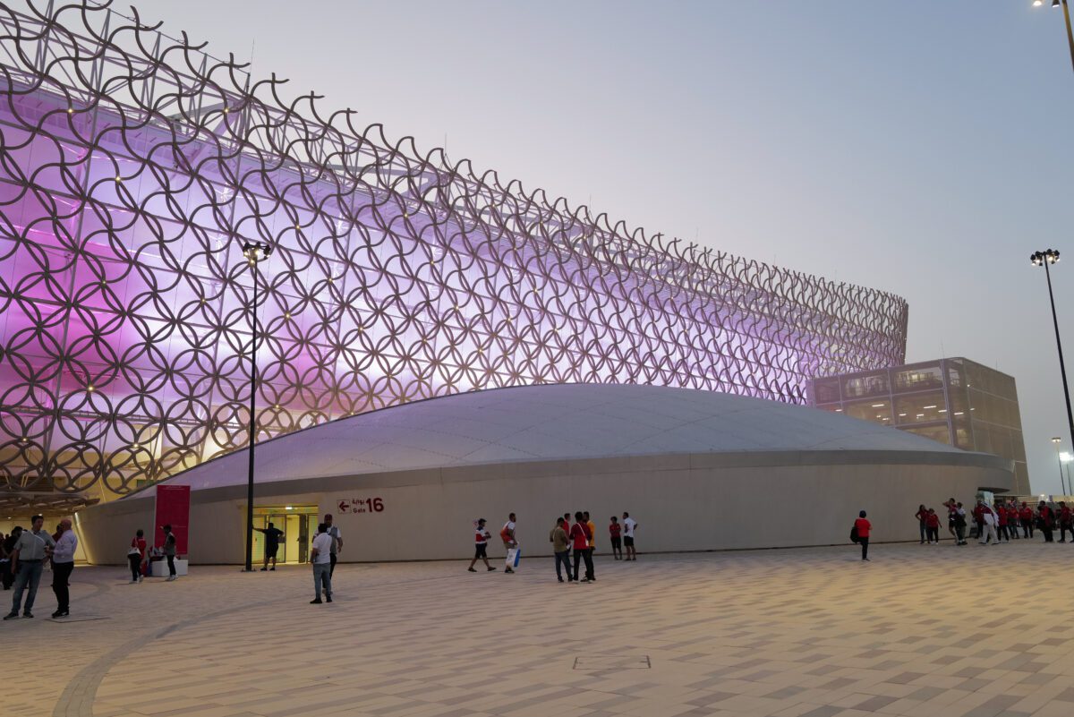 A general view of the Ahmad Bin Ali Stadium in Al Rayyan prior to the 2022 FIFA World Cup on June 14, 2022 in Doha, Qatar [Matthew Ashton/AMA/Getty Images]