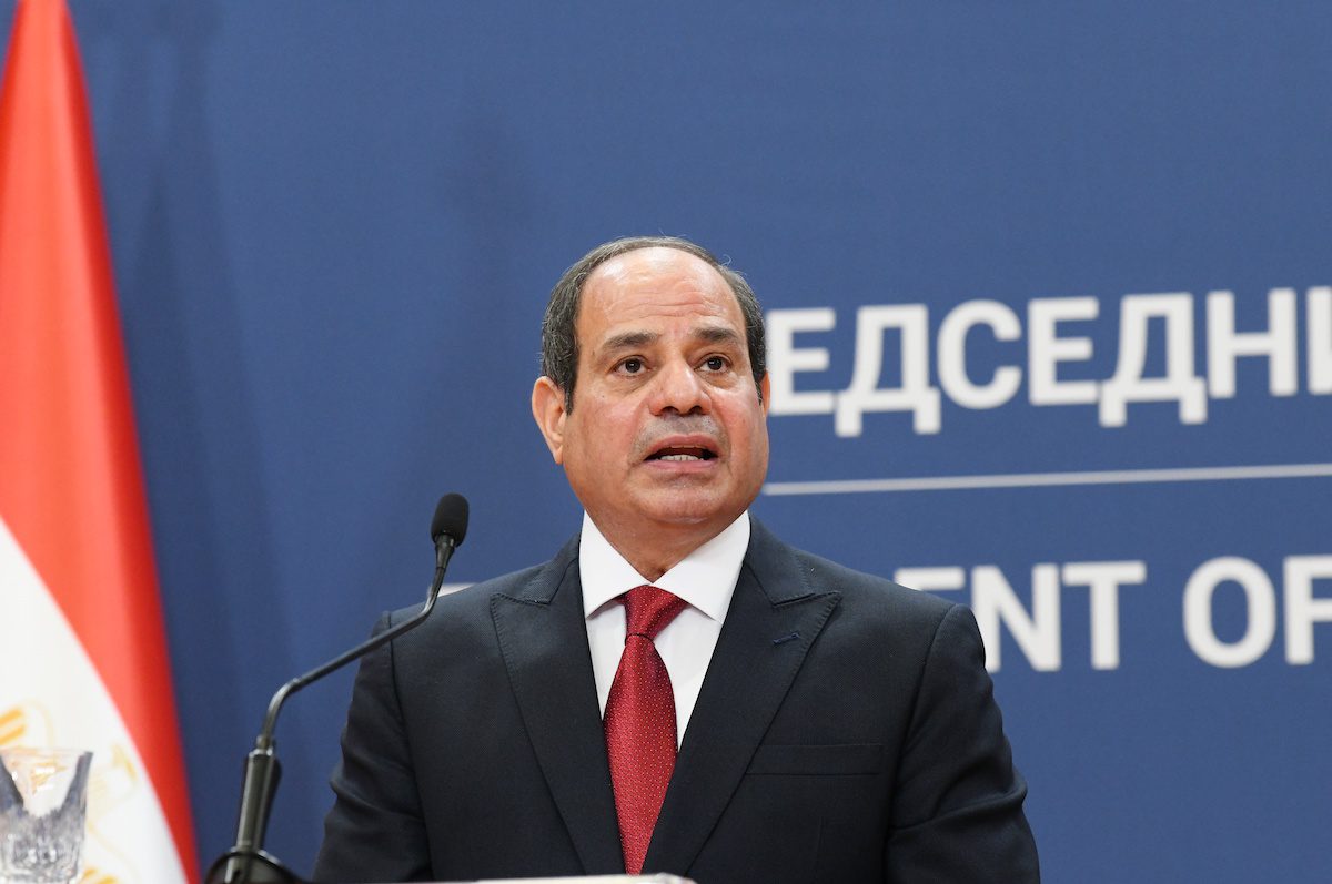 Egyptian President Abdel Fattah Al-Sisi [Milos Miskov/Anadolu Agency]