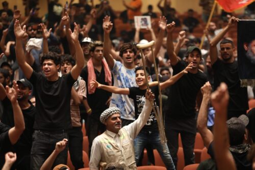 Iraq’s black comedy: The storming of the Parliament