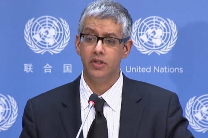 Deputy Spokesperson for the Secretary-General of the United Nations Farhan Haq [@UNGeneva/Twitter]