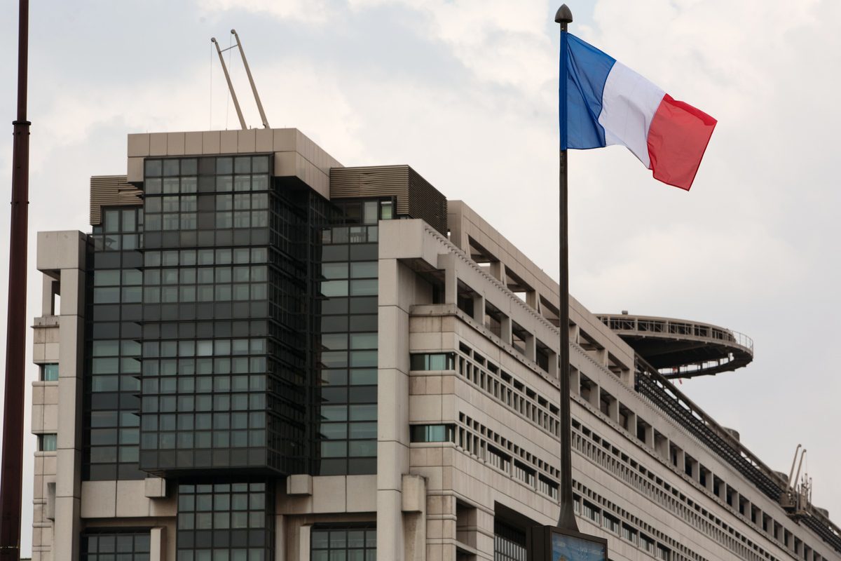 France flag picture taken on April 14, 2012 [Photo by LOIC VENANCE/AFP via Getty Images]