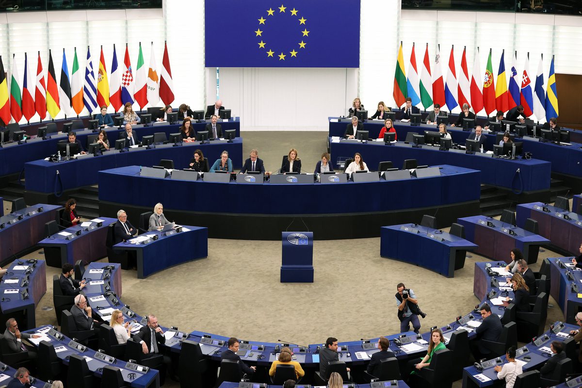 The European Parliament. [Dursun Aydemir - Anadolu Agency]