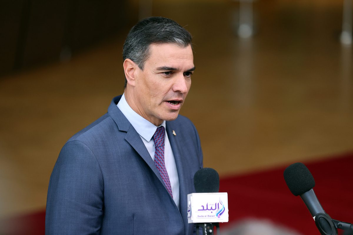 Spain's Prime Minister Pedro Sanchez. [Dursun Aydemir - Anadolu Agency]