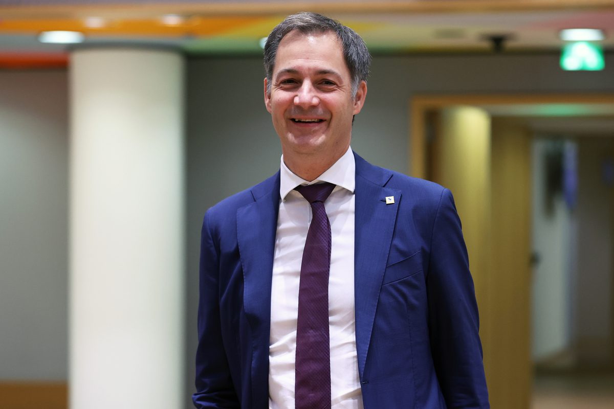 Belgian Prime Minister Alexander De Croo. [Dursun Aydemir - Anadolu Agency]