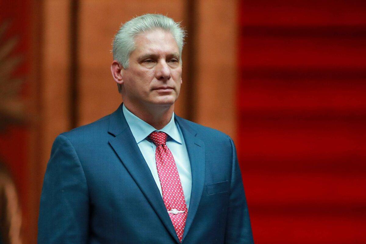 Miguel Diaz Canel, President of Cuba on October 17, 2019 in Mexico City, Mexico [Hector Vivas/Getty Images]