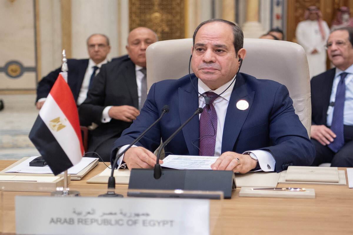 Egyptian President Abdel Fattah al-Sisi [Royal Court of Saudi Arabia - Anadolu Agency]