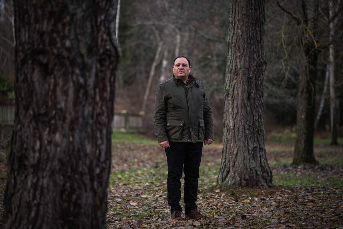 Bulent Kenes, a 53 year old Turkish journalist. [Photo by JONATHAN NACKSTRAND/AFP via Getty Images]