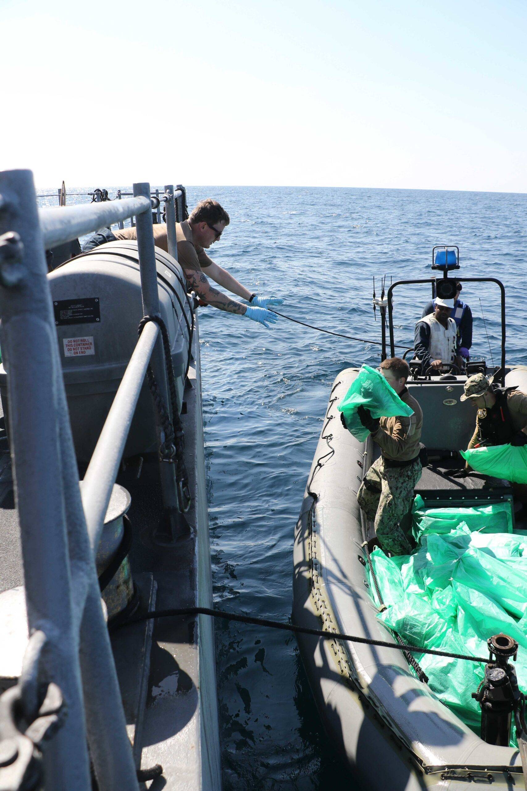 US Navy intercepts over 2,000 Iran assault rifles destined for Yemen ...